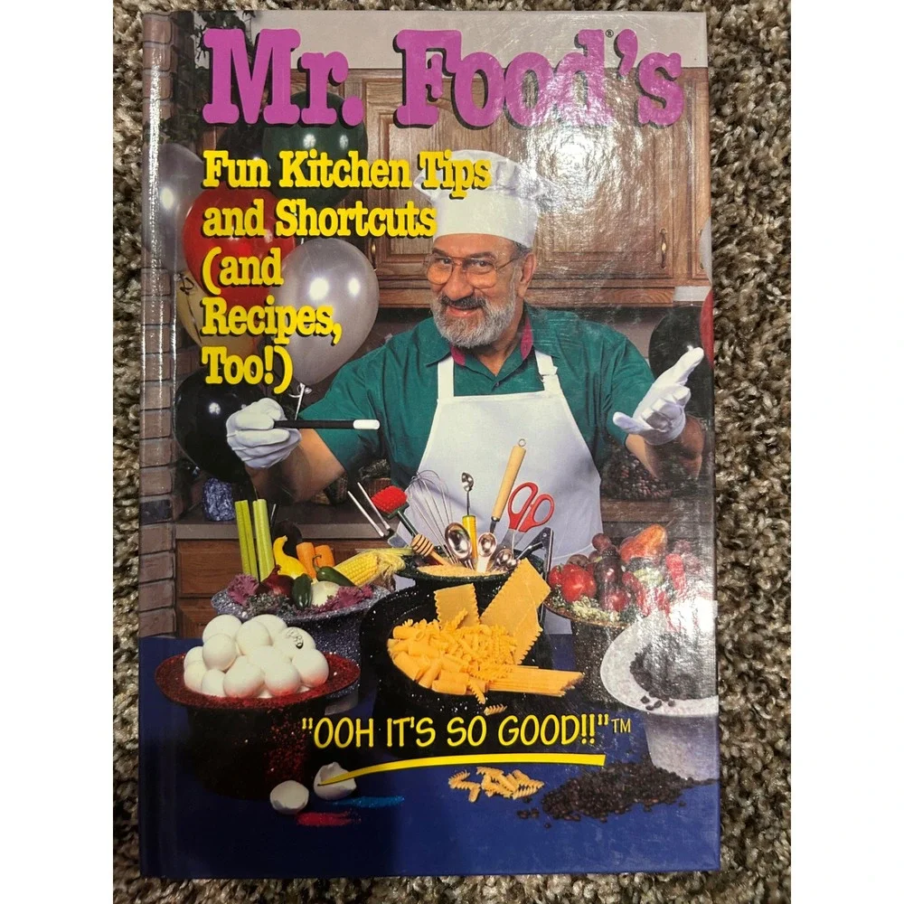 Mr Food's Fun Kitchen Tips‎ Shortcuts Recipes Cookbook First Edition 1995